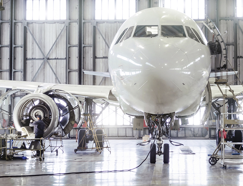 Productos para el mantenimiento industria en el sector aeronáutico